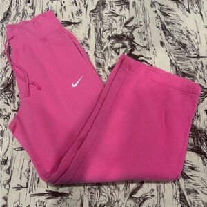Nike Pink Sweatpants Vibrant Joggers Athletic Wear